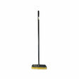 Heavy Duty Stiff Bristle Broom and Handle