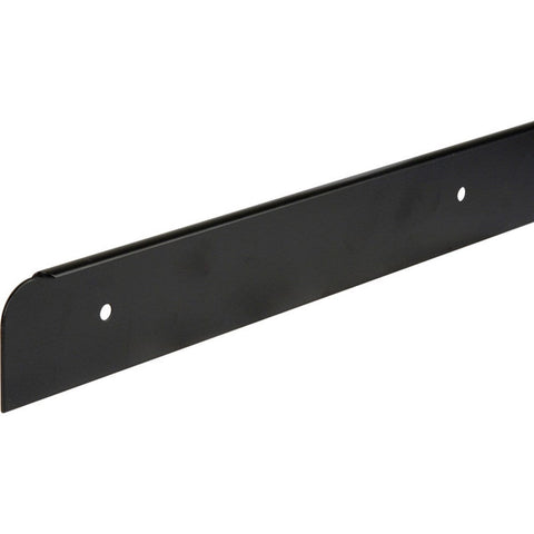 Black Aluminium Standard Corner Joint Trim - 630mm Length - Neat Corner Join - Ideal for Chipboard Worktops - Hardwearing - Easy to Clean