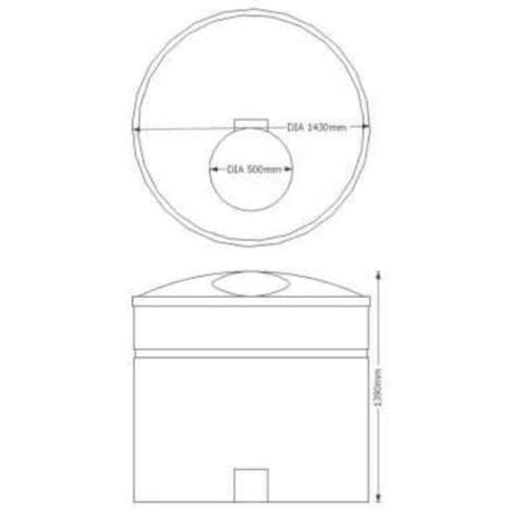 Bunded Water Tank