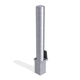 Round metal bollard