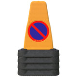 2-Piece 3-Sided No Waiting Bollard