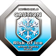 Ice Warning Octagon Shaped Flashing 