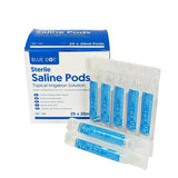  Safe non-toxic Sterile Solution (Sodium Chloride 0.9%W/V) for minor eye irritations. HSE approved replacement pods ideal for eye wash stations and first aid kits. 20ml pods, suitable for packing into kits or refilling eye pod stations.