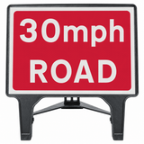 30mph Road 1050x750mm Q-Sign 670