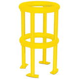 360-degrees-column-impact-protector-hot-dip-galvanised-powder-coated-yellow-black-damage-collision-protection-free-standing-posts-masts-depots-freight-yards-car-parks-bolt-down-high-visibility-indoor-outdoor-600mm-safety-steel-warehouse-industrial-commercial-residential-heavy-duty