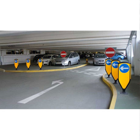 Retroreflective Reboundable Self-Righting Bollard