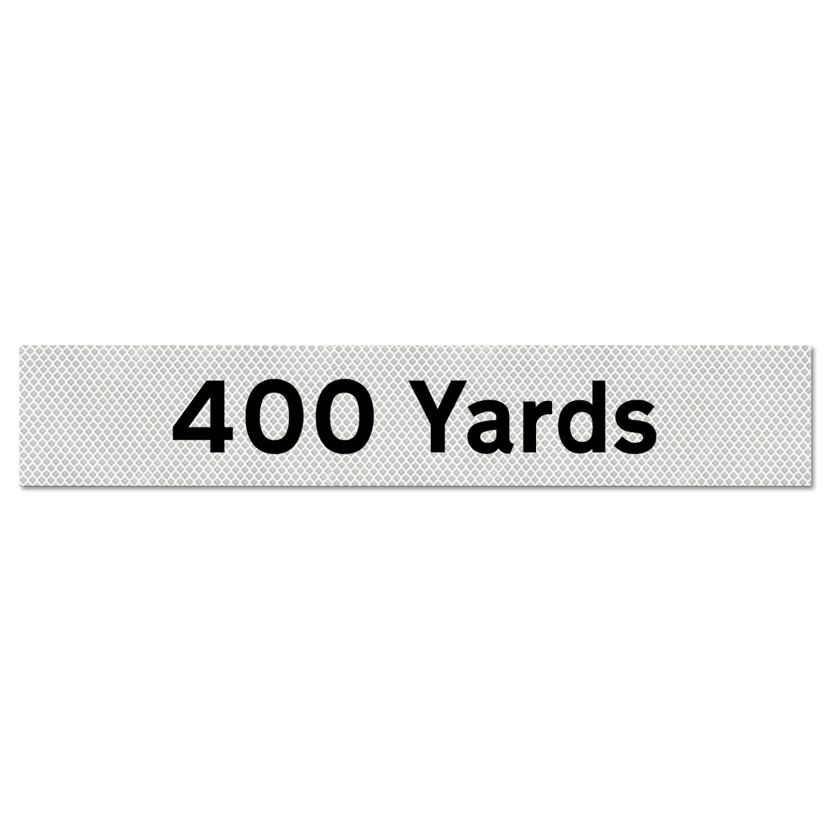 400 Yards Supplementary Plate - Q-Sign