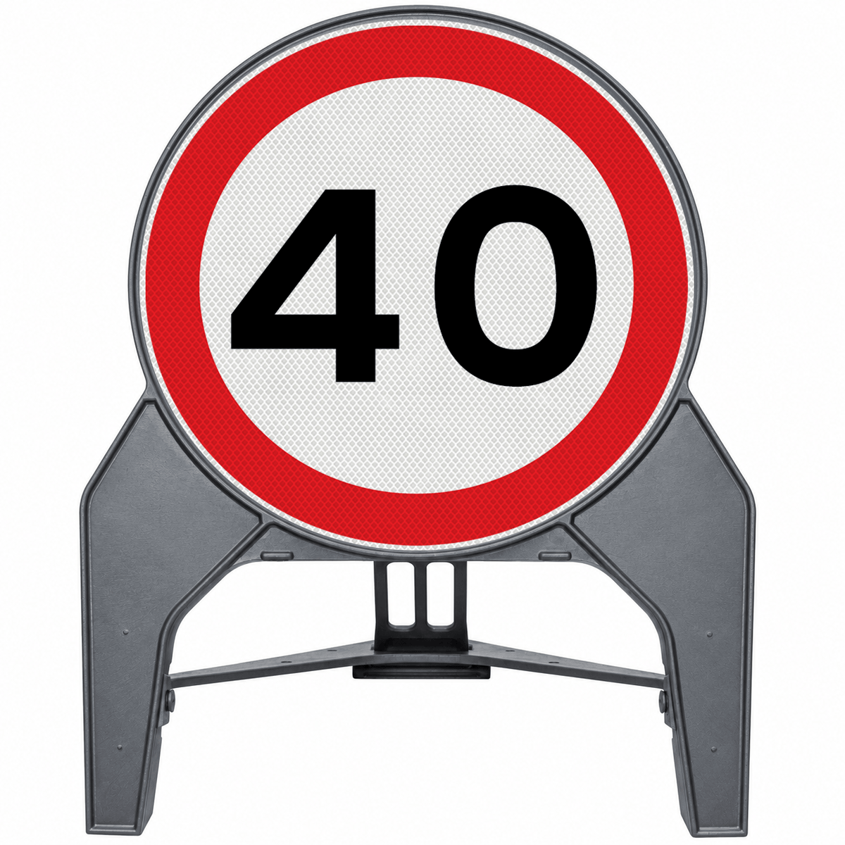 40mph 750mm Q-Sign 670