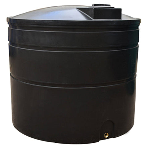 Non-Potable Cylindrical Storage Water Tank
