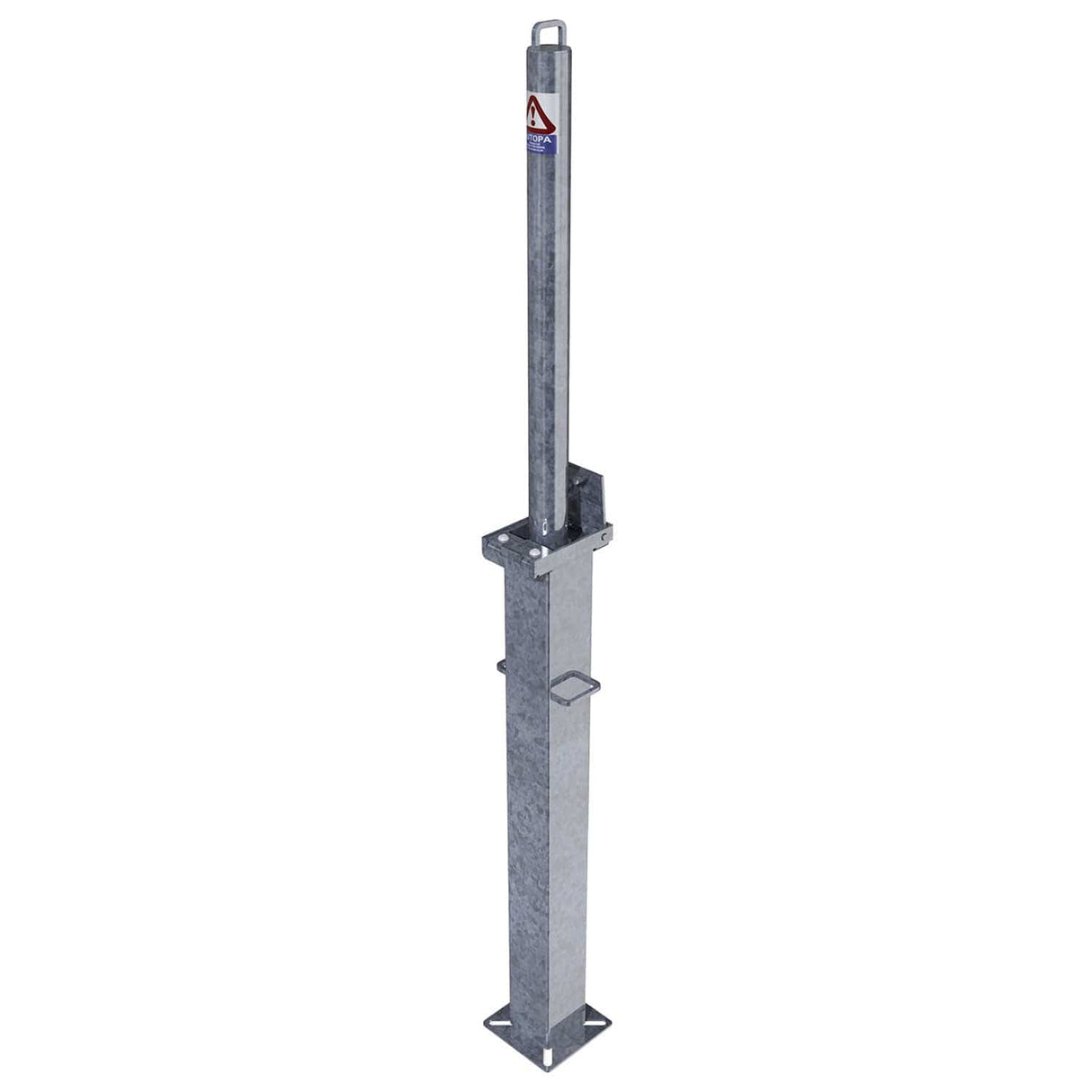 Retractable Telescopic Round Parking Post - 745mm