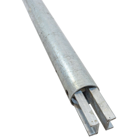 76mm Aluminium Sign Post Extensions - 1 Metre | Street Solutions UK