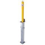 Retractable Telescopic Round Parking Post - 745mm