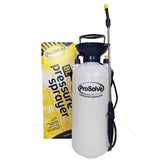 Enhance your efficiency with our 8L Pressure Sprayer, delivering a potent stream of water-based liquid for various tasks. With its ample capacity and HDPE construction, this sprayer is both durable and UV-resistant, ensuring longevity. Complete with a 1.3m hose, lance, and safety valve, it simplifies tasks while providing safety and convenience. 