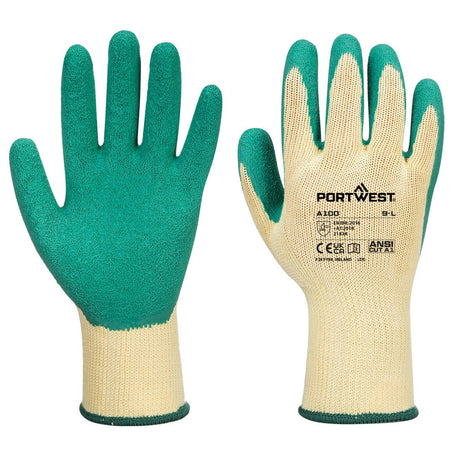 Portwest A100 Grip 10 Latex Glove