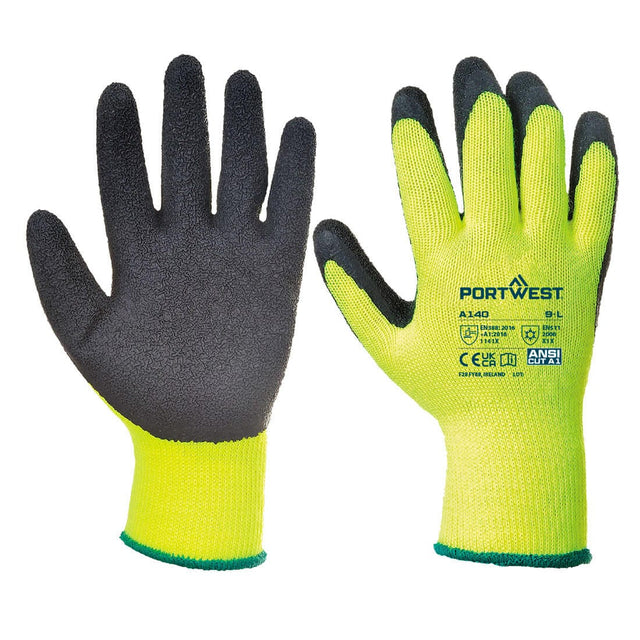 Portwest A140 Cold 10 Latex Crinkle Glove