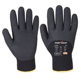 Portwest A146 Cold 15 Nitrile Sandy 3/4 Dipped Glove