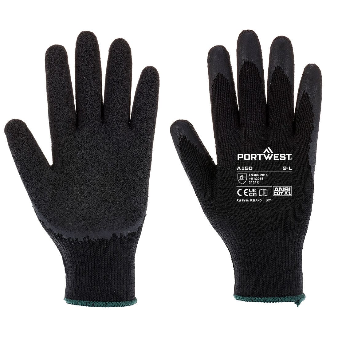 Portwest A150 Grip 10 Latex Economy Glove