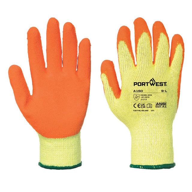 Portwest A150 Grip 10 Latex Economy Glove