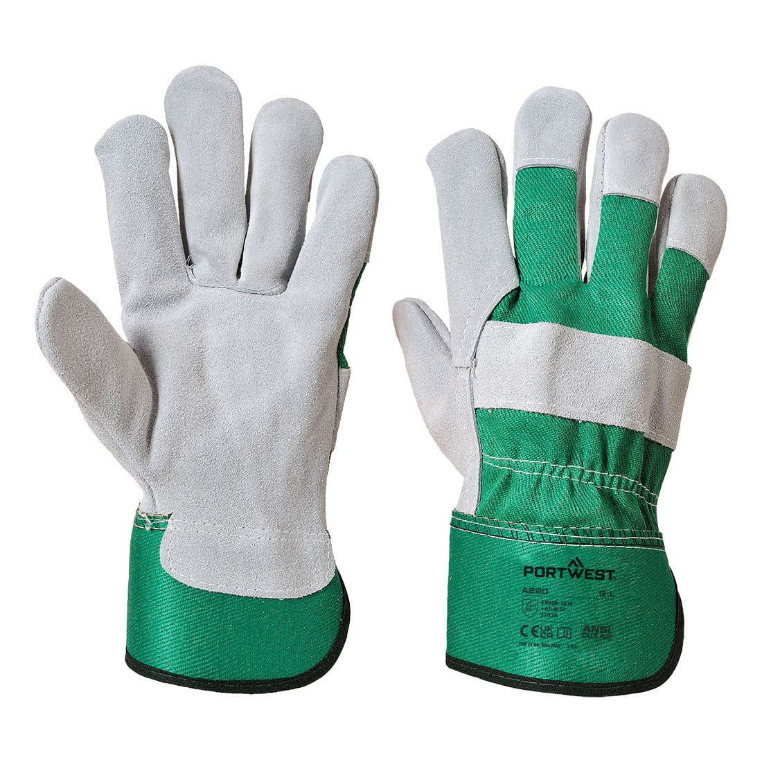 Portwest A220 Leather Rigger 130 Cow Split Glove