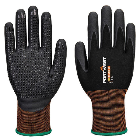 Portwest A371 GP Grip 15 Nitrile Micro Foam Dotted Glove