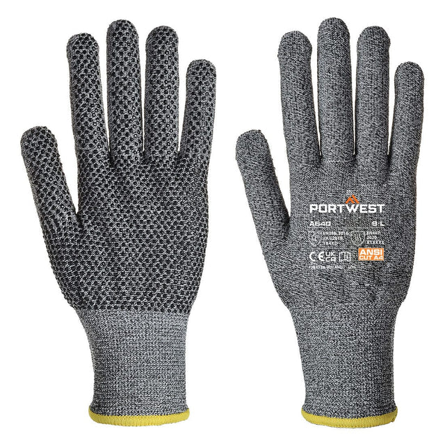 Portwest A640 Cut D13 PVC Dot Glove