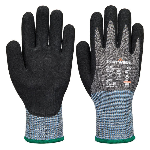 Portwest A646 Cold D13 Nitrile Viz-Tex Cut Glove