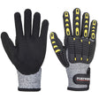 Portwest A722 Impact C13 Nitrile Sandy Reinforced Palm Glove