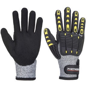 Portwest A722 Impact C13 Nitrile Sandy Reinforced Palm Glove