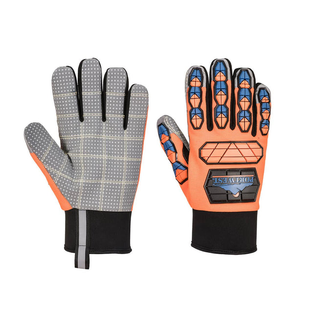 Portwest A726 Impact B205 Waterproof Dotted Palm Glove