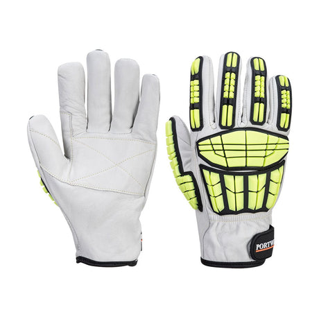 Portwest A745 Impact F135 Cow Leather Lined Glove