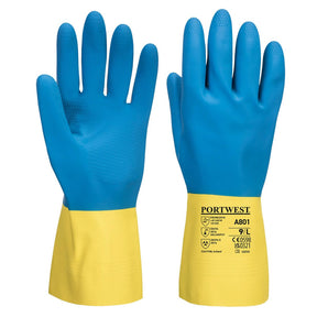Portwest A801 Chem 300 Latex Double Dipped Gauntlet