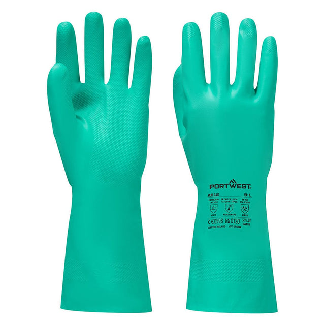 Portwest A812 Chem 330 Nitrile Plus Gauntlet