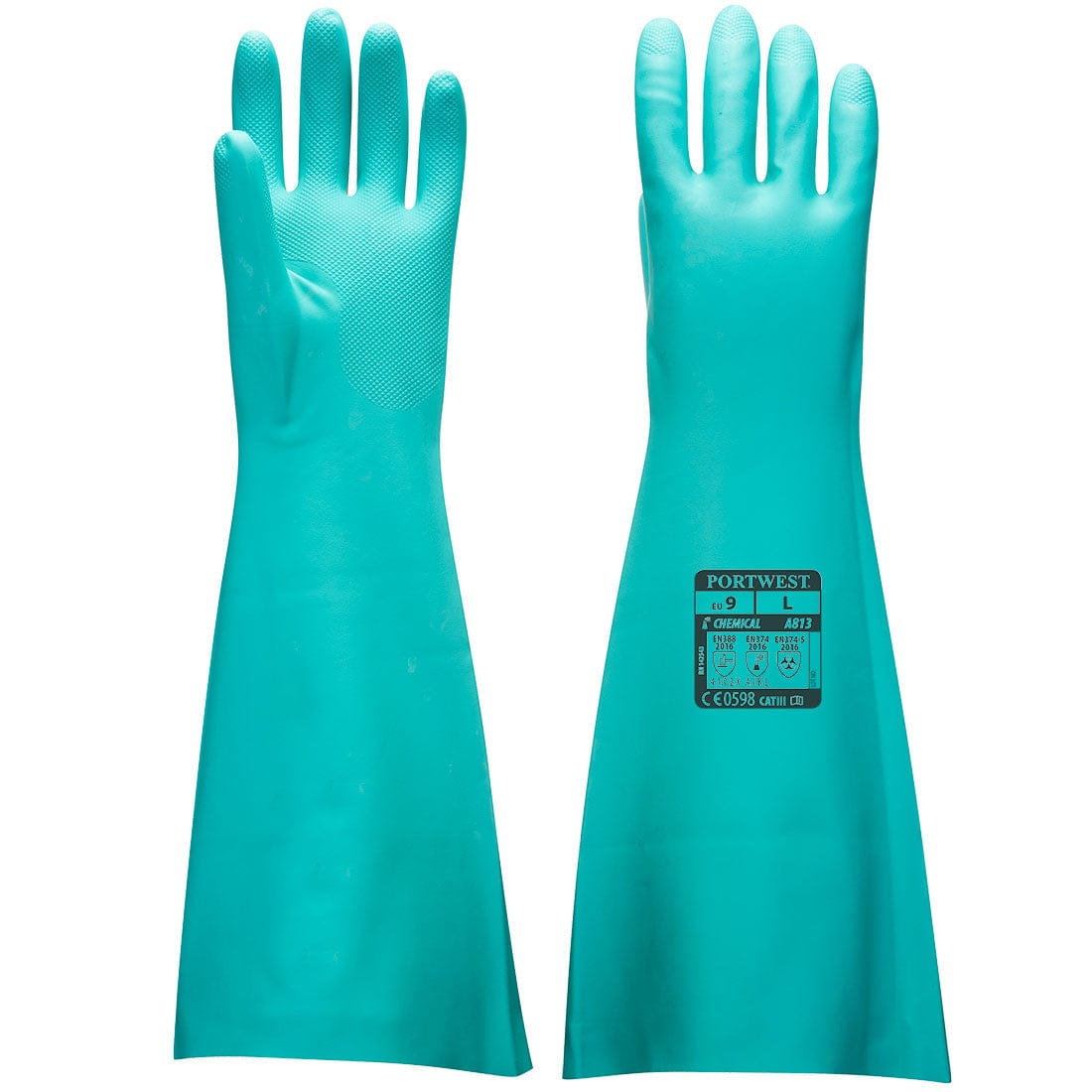 Portwest A813 Chem 480 Nitrile Extended Gauntlet