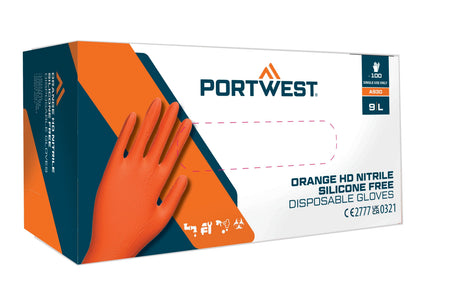 Portwest A930 Disp 7 mil Disposable Glove (Pk100)