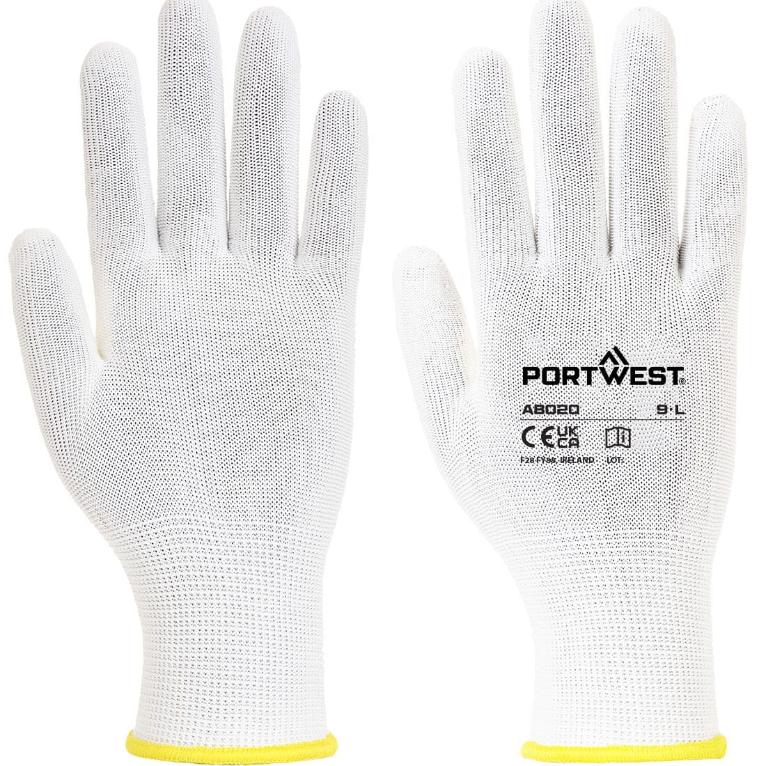 Portwest AB020 Liner 13 Assembly Glove Full Box (360 Pairs)