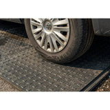 anti-slip-groundtrak-ground-protection-mat-recycled-pvc-non-slip-eco-friendly-heavy-duty-durable-weather-resistant-pedestrian-safety-vehicle-traction-ground-reinforcement-portable-reusable-sports-events-parking-camping-stages-weddings
