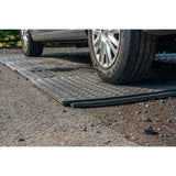 anti-slip-groundtrak-ground-protection-mat-recycled-pvc-non-slip-eco-friendly-heavy-duty-durable-weather-resistant-pedestrian-safety-vehicle-traction-ground-reinforcement-portable-reusable-sports-events-parking-camping-stages-weddings
