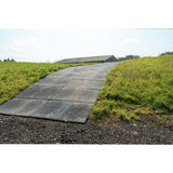 anti-slip-groundtrak-ground-protection-mat-recycled-pvc-non-slip-eco-friendly-heavy-duty-durable-weather-resistant-pedestrian-safety-vehicle-traction-ground-reinforcement-portable-reusable-sports-events-parking-camping-stages-weddings
