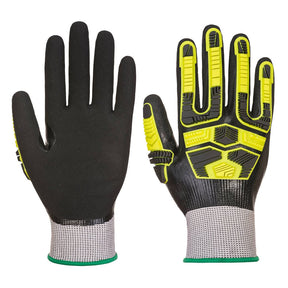 Portwest AP55 Impact D18 Nitrile Sandy TPR Waterproof Glove