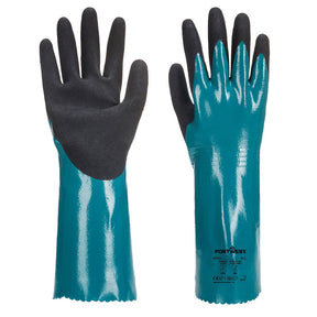 Portwest AP60 Chem 300 Nitrile Sandy Double Dipped Gauntlet