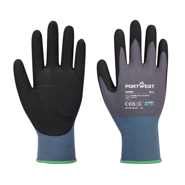 Portwest AP65 Grip 15 Nitrile Foam Texpel Glove