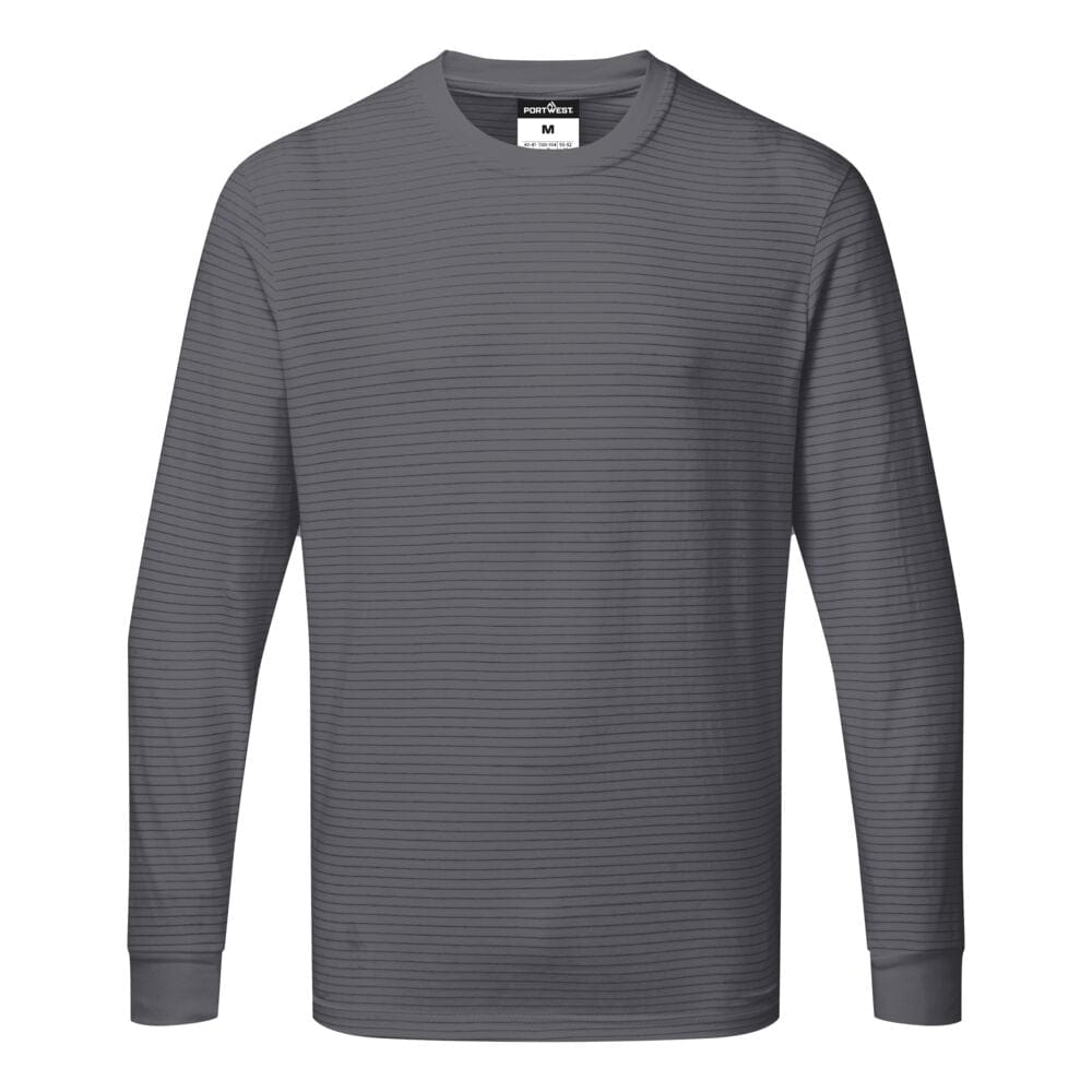 Portwest AS22 Anti-Static ESD T-Shirt L/S