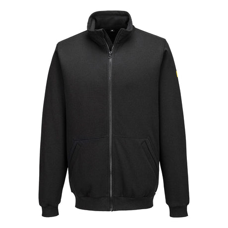 Portwest AS25 Anti-Static ESD Zip Sweatshirt