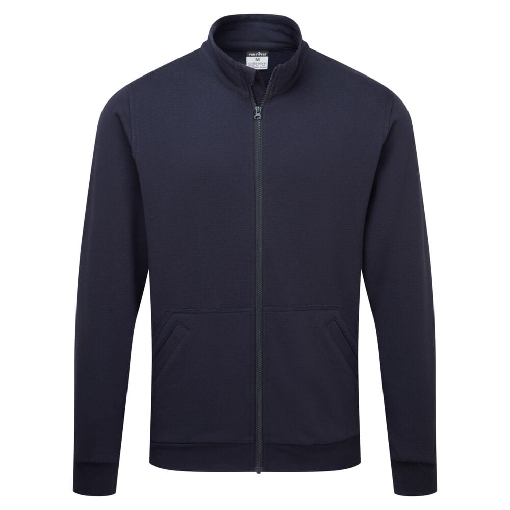 Portwest AS25 Anti-Static ESD Zip Sweatshirt