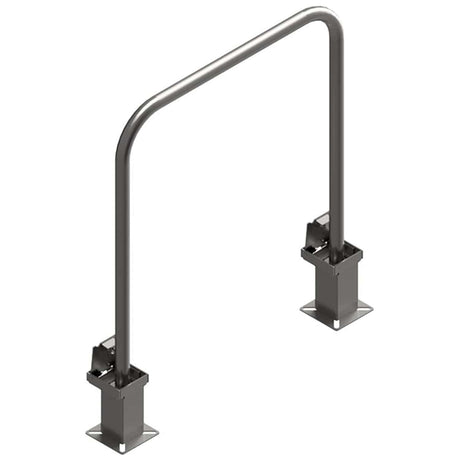 Galvanised Steel Removable Padlockable Hoop
