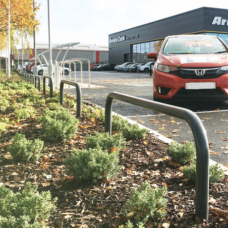 Galvanised Steel Hoop Perimeter Barrier