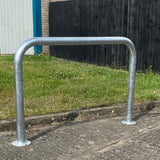 autopa-perimeter-galvanised-steel-hoop-barriers-76mm--safety-outdoor-guard-rails-car-parks-industrial-commercial-playground-permanent-obstacle-motercycle-bike-security-trolley-parks-car-showrooms-dealerships-bolt-down-heavy-duty-robust-durable-weather-resistant-residential-impact-resistant