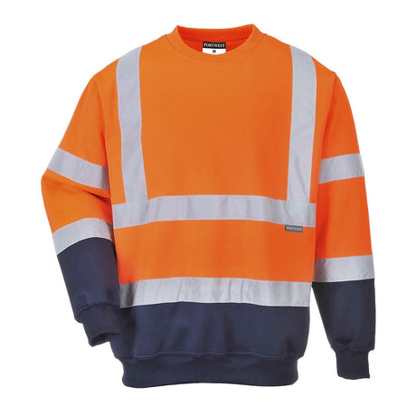 Portwest B306 Class 3 Hi-Vis Contrast Sweatshirt
