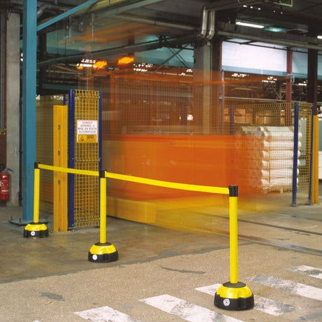 High Visibility Retractable Post 