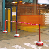 belt-barrier-HIGH-VIS-VISBILITY-industrial-sites-warehouses-events-parking-facilities-crowd-queue-control-management-line-dividers-airports-retractable-safety-indoor-outdoor-pedestrian-yellow-black-red-white-self-tensioning-self-weighted